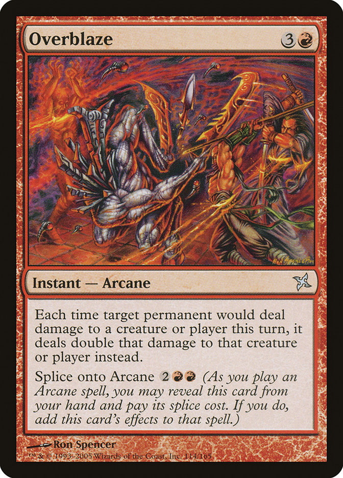 Overblaze [Betrayers of Kamigawa] | Local Legends