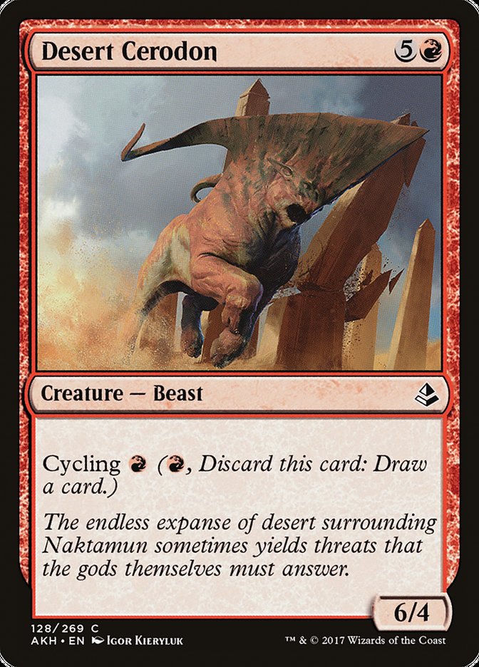Desert Cerodon [Amonkhet] | Local Legends
