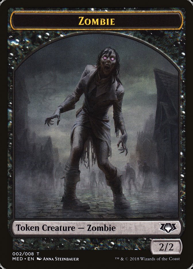 Zombie Token [Mythic Edition Tokens] | Local Legends