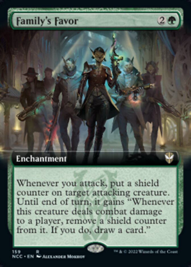 Family's Favor (Extended Art) [Streets of New Capenna Commander] | Local Legends