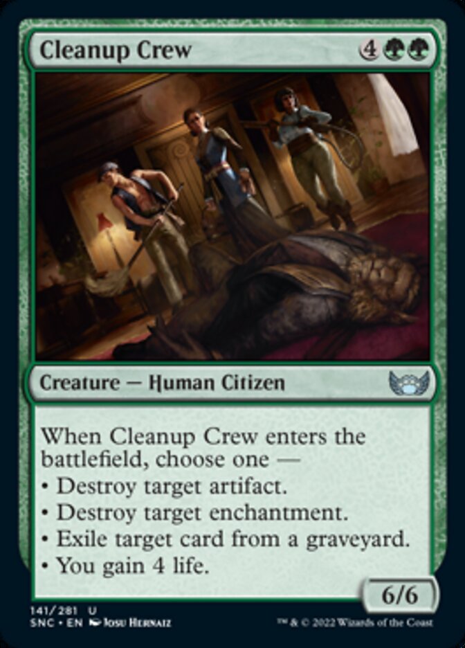 Cleanup Crew [Streets of New Capenna] | Golgari Games