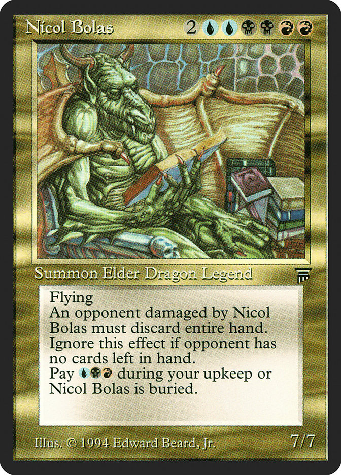 Nicol Bolas [Legends] | Golgari Games