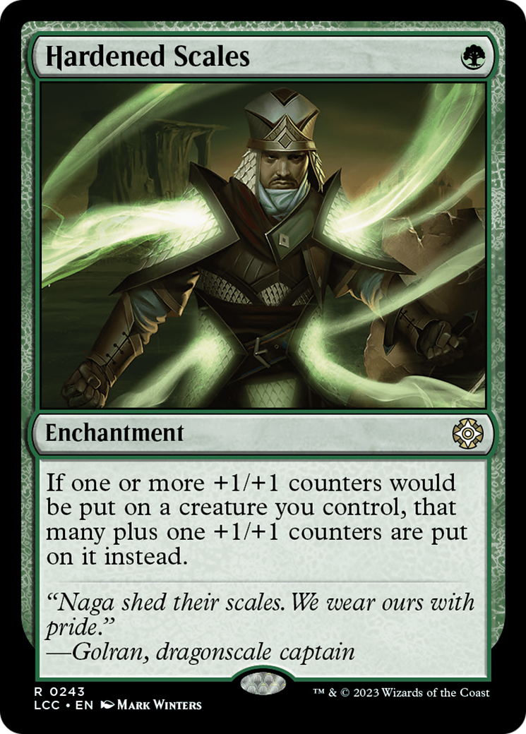 Hardened Scales [The Lost Caverns of Ixalan Commander] | Local Legends