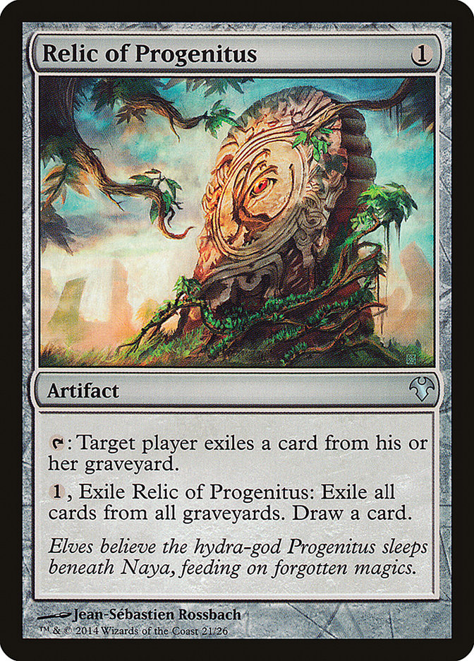 Relic of Progenitus [Modern Event Deck 2014] | Golgari Games