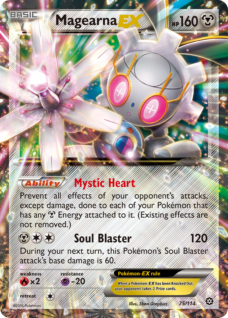 Magearna EX (75/114) [XY: Steam Siege] | Golgari Games