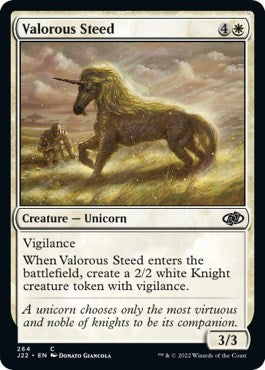 Valorous Steed [Jumpstart 2022] | Golgari Games