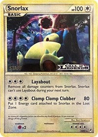 Snorlax (33/95) (Staff Prerelease Promo) [Nintendo: Black Star Promos] | Golgari Games