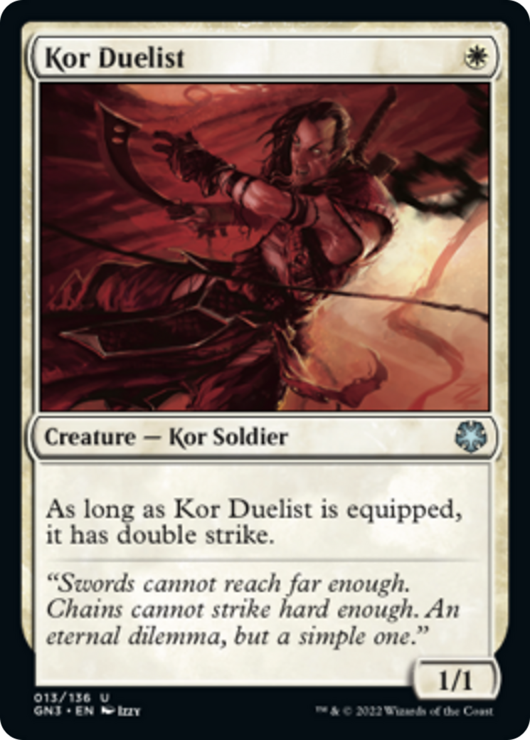 Kor Duelist [Game Night: Free-for-All] | Local Legends