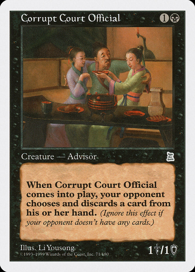 Corrupt Court Official [Portal Three Kingdoms] | Local Legends
