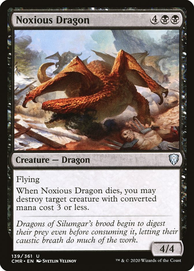 Noxious Dragon [Commander Legends] | Golgari Games