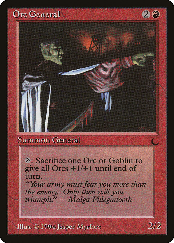 Orc General [The Dark] | Golgari Games