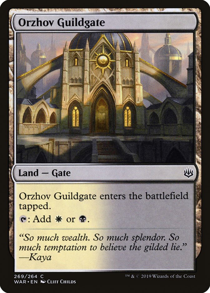 Orzhov Guildgate [War of the Spark] | Golgari Games