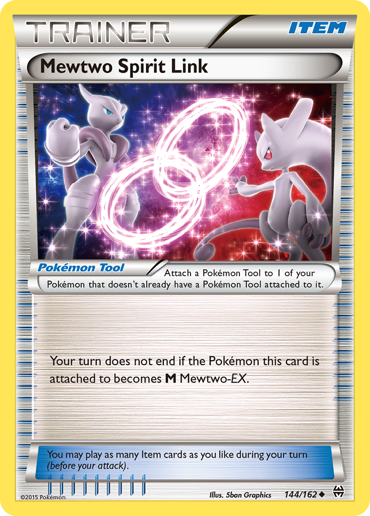 Mewtwo Spirit Link (144/162) [XY: BREAKthrough] | Golgari Games