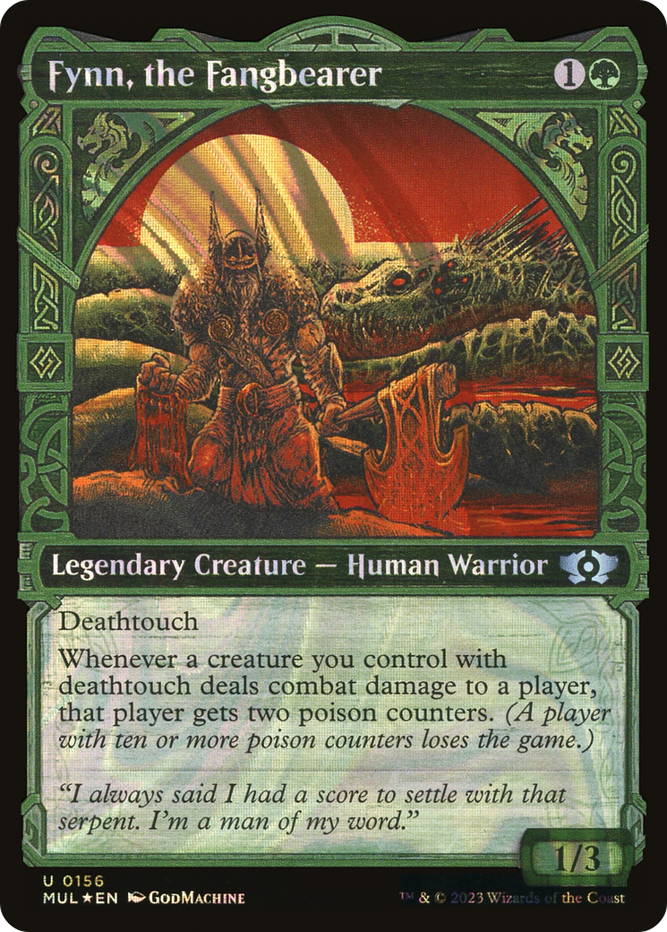 Fynn, the Fangbearer (Halo Foil) [Multiverse Legends] | Local Legends
