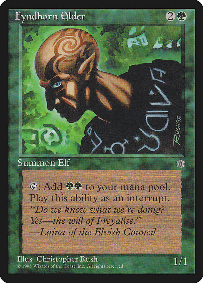 Fyndhorn Elder [Ice Age] | Local Legends