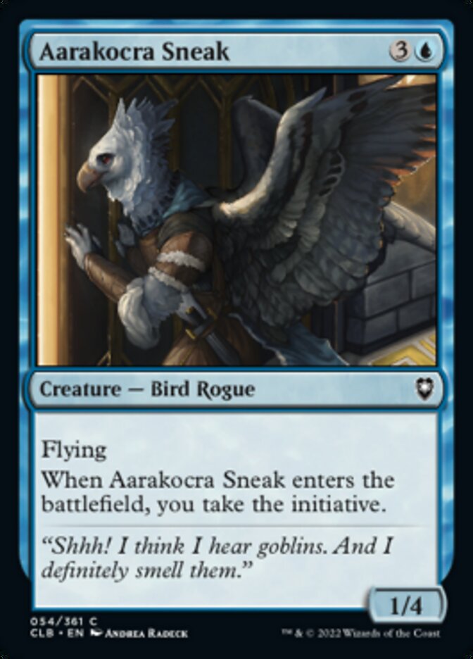 Aarakocra Sneak [Commander Legends: Battle for Baldur's Gate] | Golgari Games