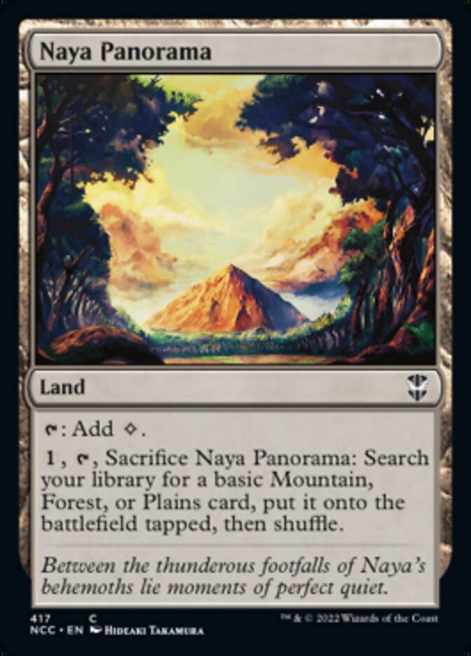 Naya Panorama [Streets of New Capenna Commander] | Local Legends