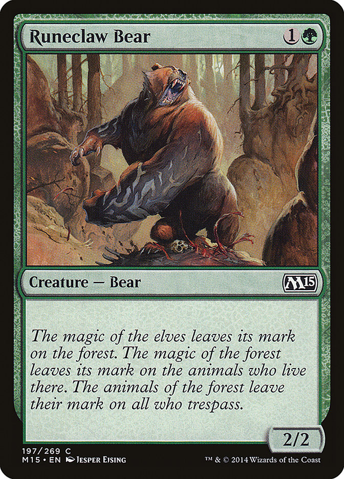Runeclaw Bear [Magic 2015] | Local Legends