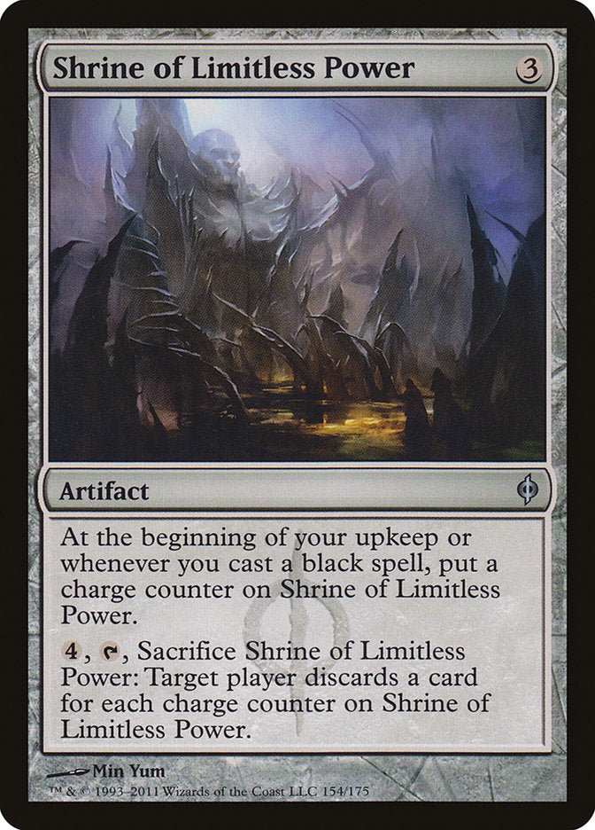 Shrine of Limitless Power [New Phyrexia] | Golgari Games