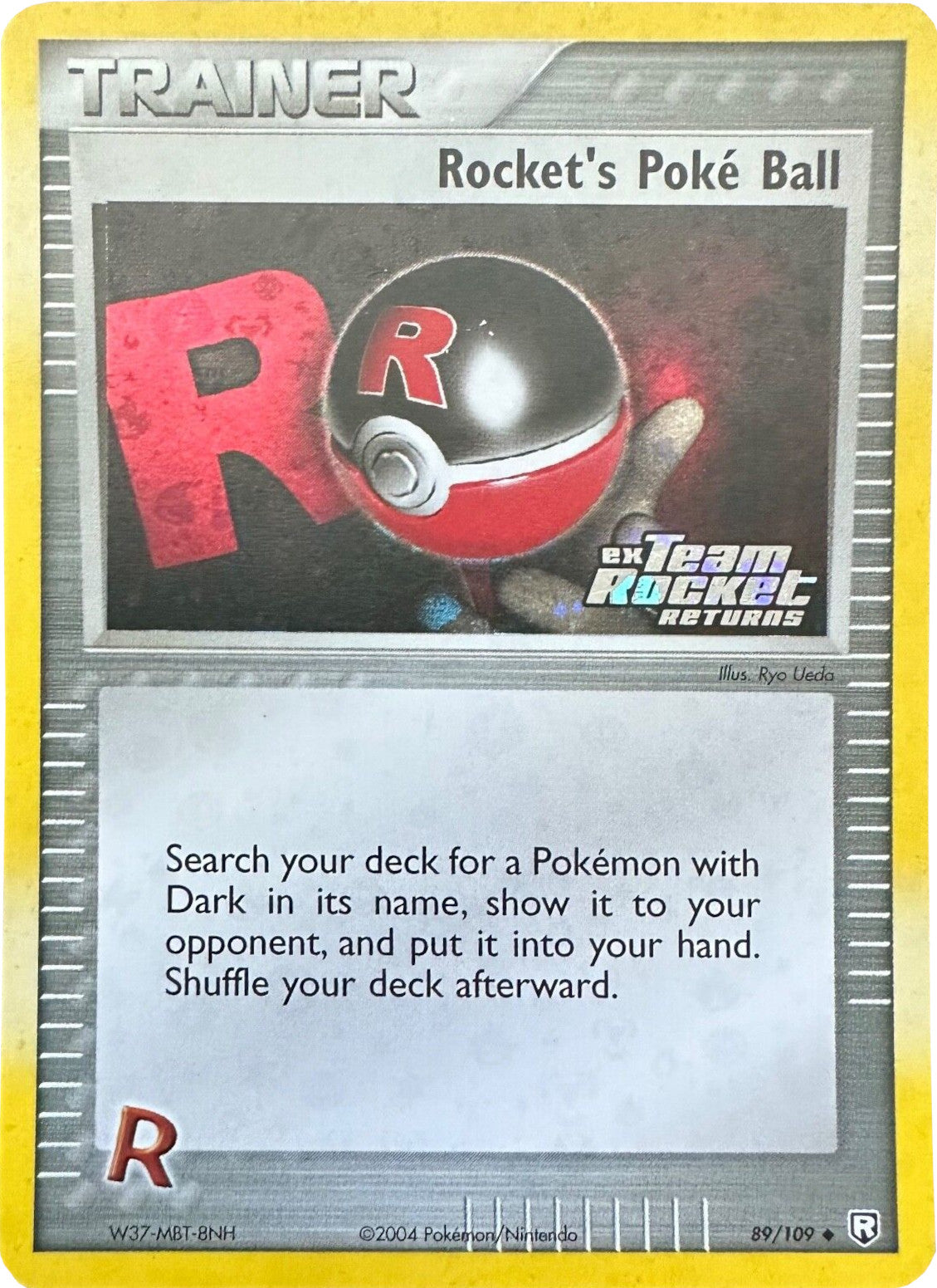 Rocket's Poke Ball (89/109) (Stamped) [EX: Team Rocket Returns] | Local Legends