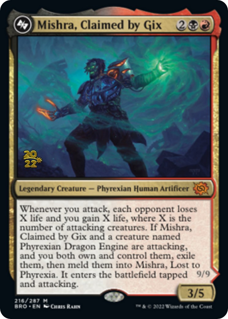 Mishra, Claimed by Gix [The Brothers' War Prerelease Promos] | Local Legends