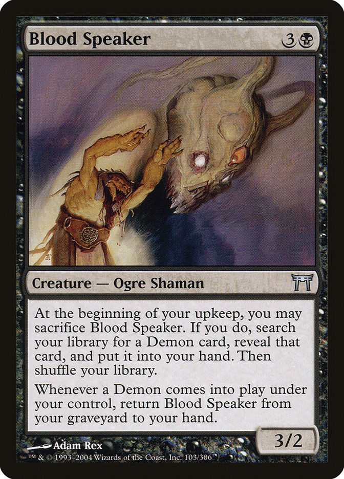 Blood Speaker [Champions of Kamigawa] | Local Legends