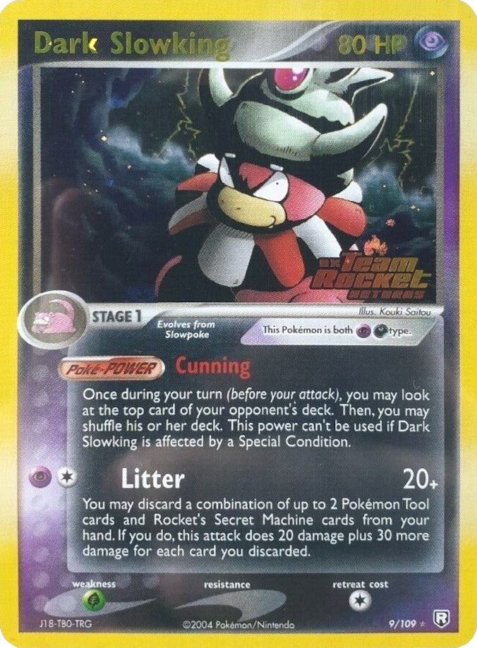 Dark Slowking (9/109) (Stamped) [EX: Team Rocket Returns] | Local Legends