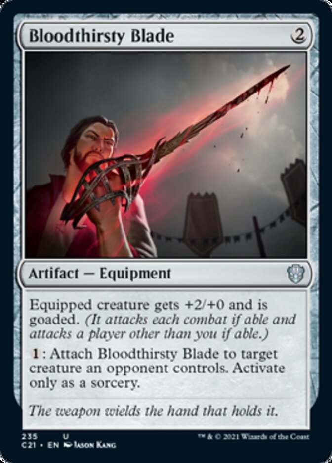 Bloodthirsty Blade [Commander 2021] | Local Legends