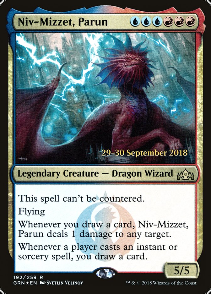 Niv-Mizzet, Parun [Guilds of Ravnica Prerelease Promos] | Local Legends