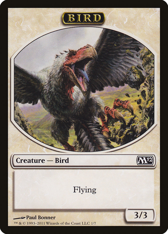 Bird Token [Magic 2012 Tokens] | Golgari Games