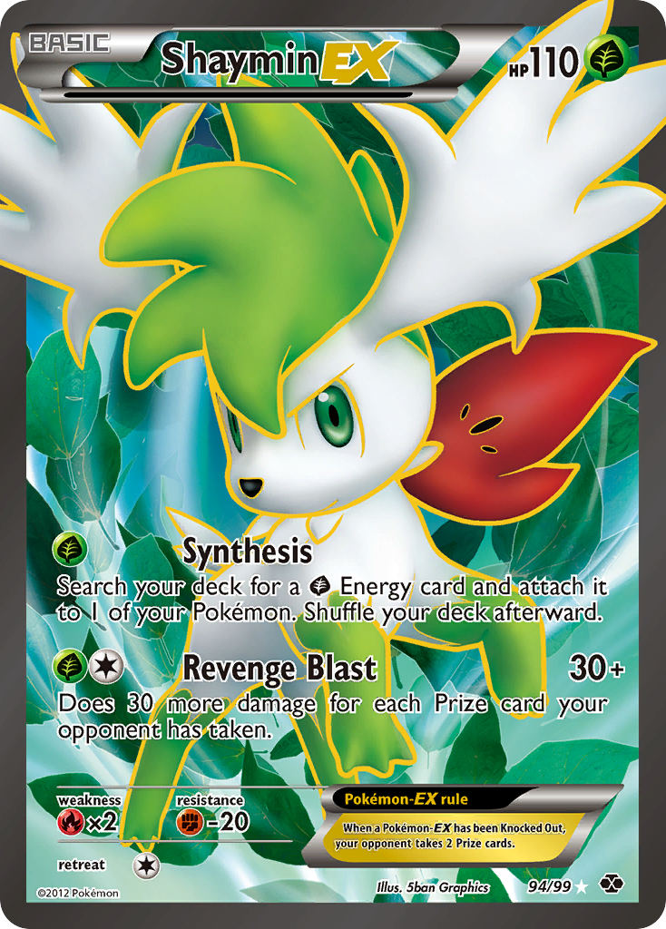 Shaymin EX (94/99) [Black & White: Next Destinies] | Golgari Games