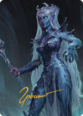 Mocking Doppelganger Art Card (Gold-Stamped Signature) [Commander Legends: Battle for Baldur's Gate Art Series] | Local Legends