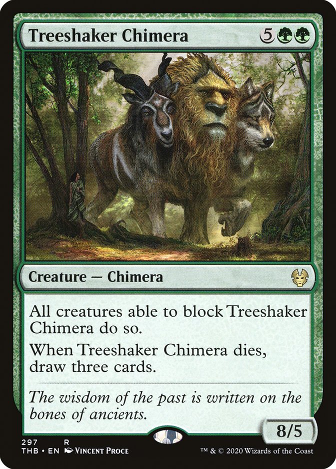 Treeshaker Chimera [Theros Beyond Death] | Golgari Games