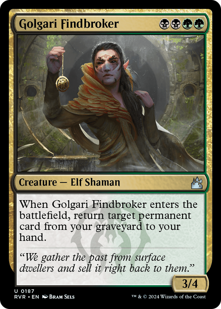Golgari Findbroker [Ravnica Remastered] | Local Legends
