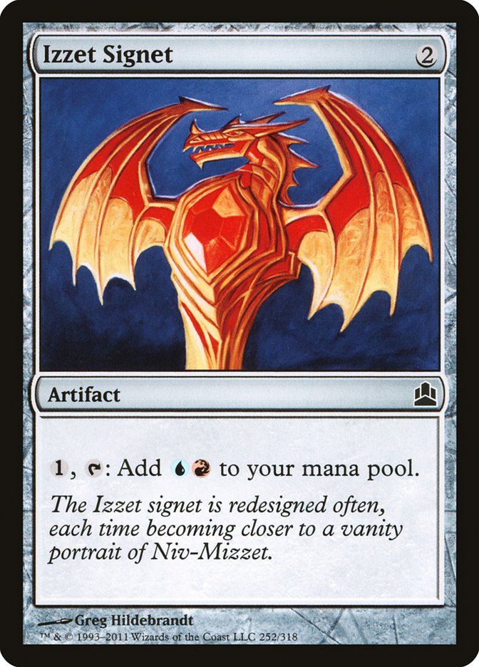 Izzet Signet [Commander 2011] | Local Legends