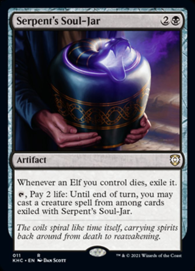 Serpent's Soul-Jar [Kaldheim Commander] | Golgari Games