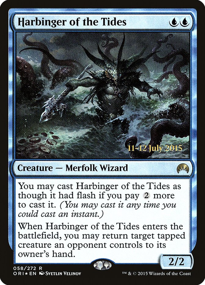 Harbinger of the Tides [Magic Origins Prerelease Promos] | Golgari Games