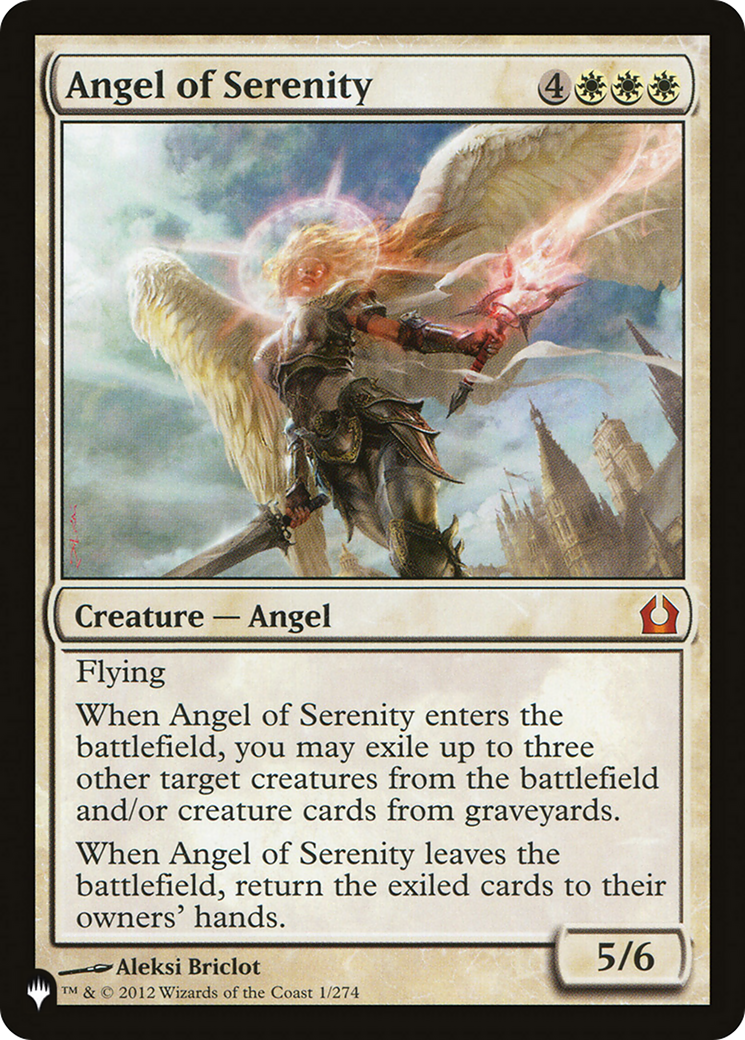 Angel of Serenity [Secret Lair: Angels] | Golgari Games