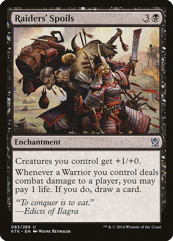 Raiders' Spoils [Khans of Tarkir] | Local Legends