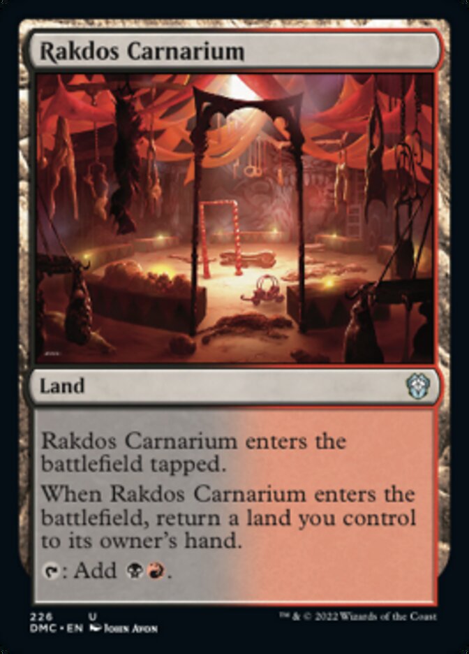 Rakdos Carnarium [Dominaria United Commander] | Golgari Games