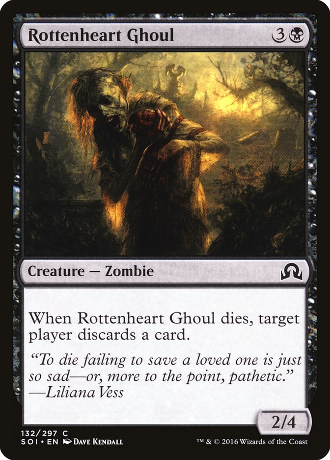 Rottenheart Ghoul [Shadows over Innistrad] | Local Legends