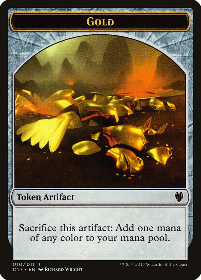 Gold Token [Commander 2017 Tokens] | Local Legends