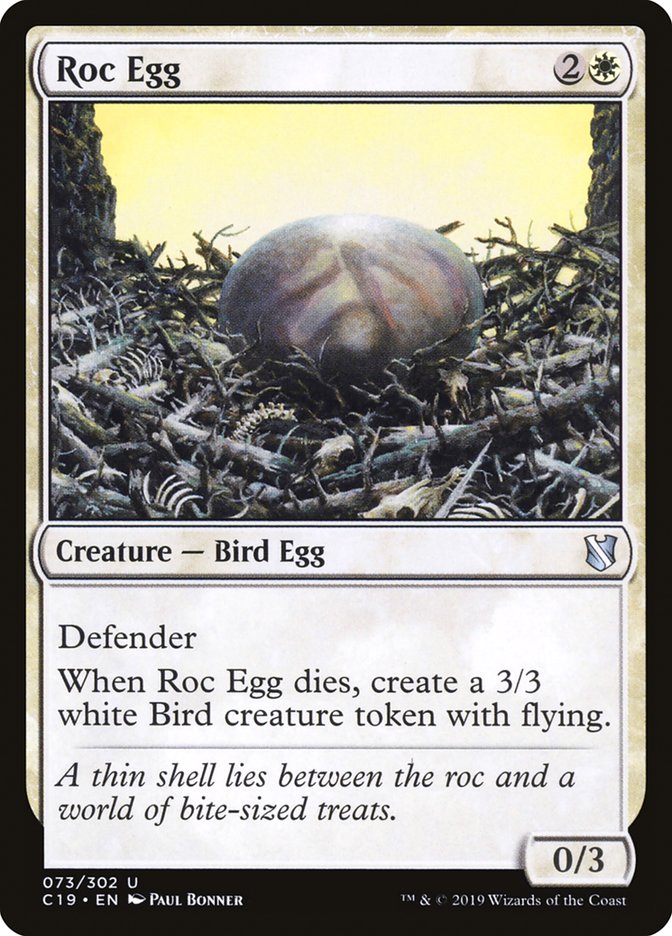 Roc Egg [Commander 2019] | Golgari Games