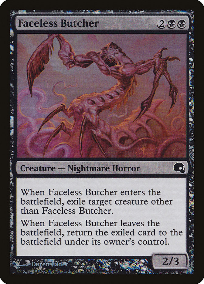 Faceless Butcher [Premium Deck Series: Graveborn] | Local Legends