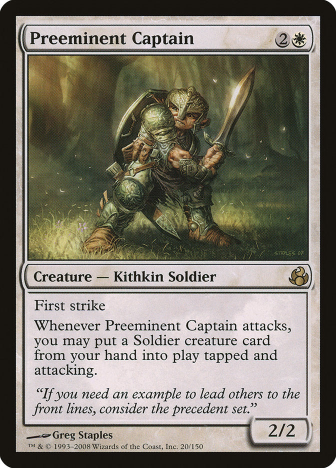 Preeminent Captain [Morningtide] | Local Legends