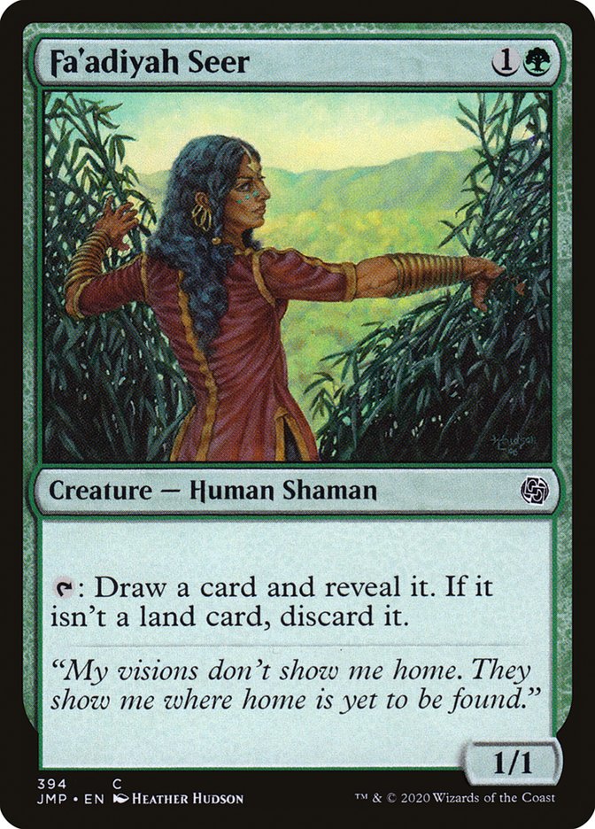 Fa'adiyah Seer [Jumpstart] | Local Legends
