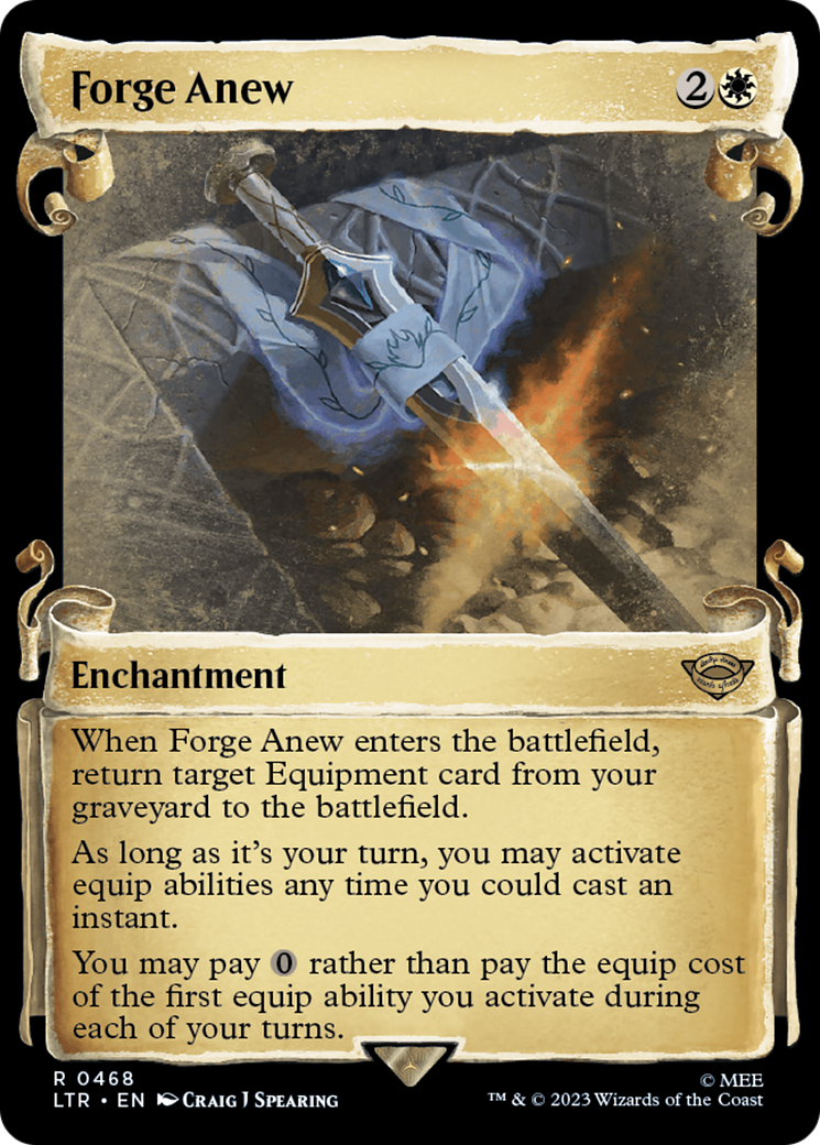 Forge Anew [The Lord of the Rings: Tales of Middle-Earth Showcase Scrolls] | Local Legends