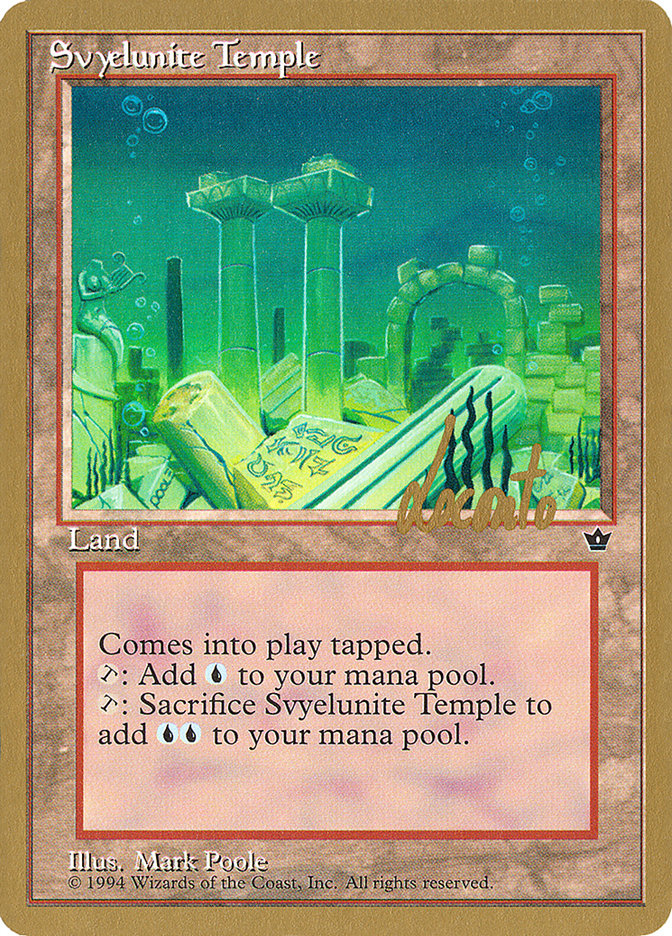 Svyelunite Temple (Michael Loconto) [Pro Tour Collector Set] | Local Legends
