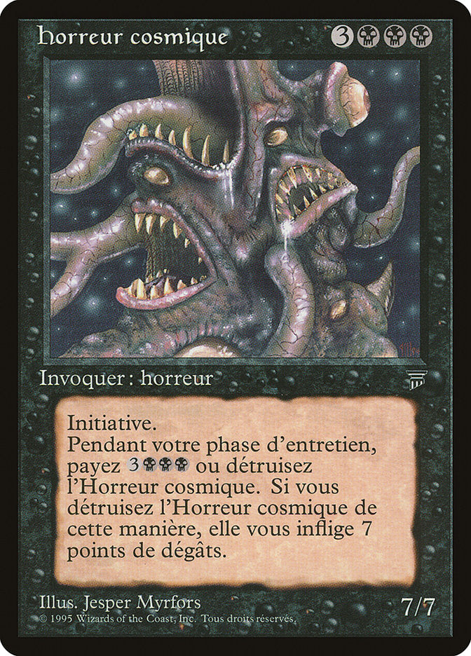 Cosmic Horror (French) - "horreur cosmique" [Renaissance] | Golgari Games