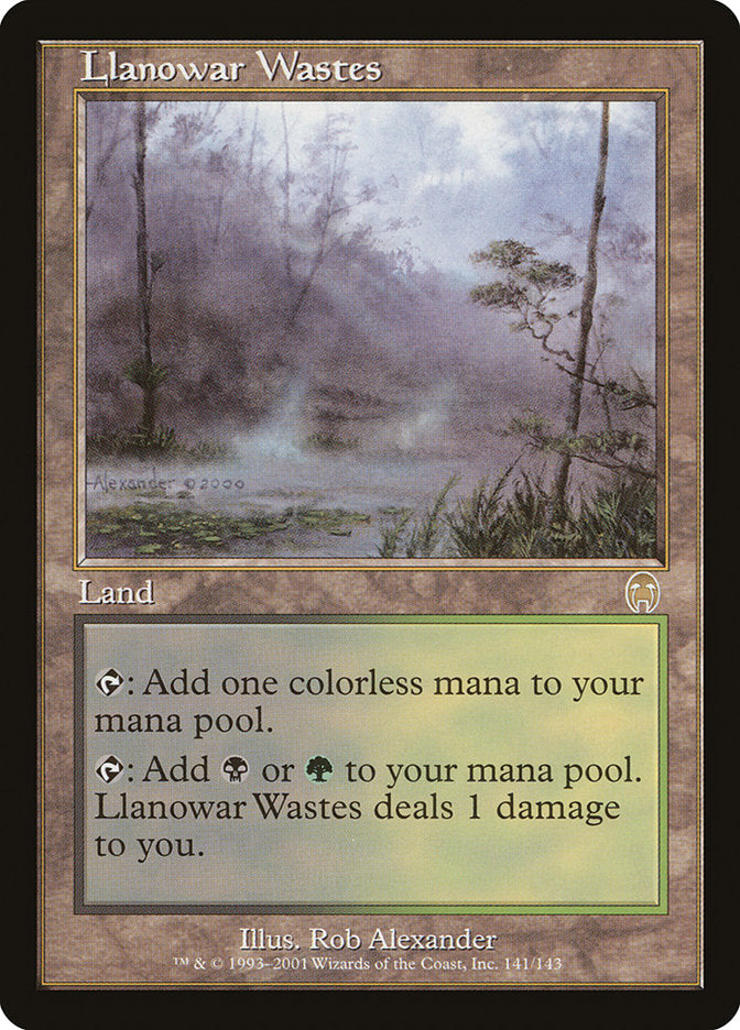 Llanowar Wastes [Apocalypse] | Local Legends